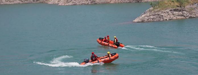 “汛”練進行時，特勤大隊扎實開展水域救援專項訓練